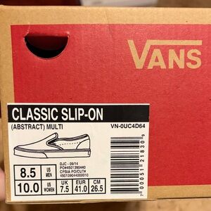 Vans Classic Slip-On - Abstract Multi